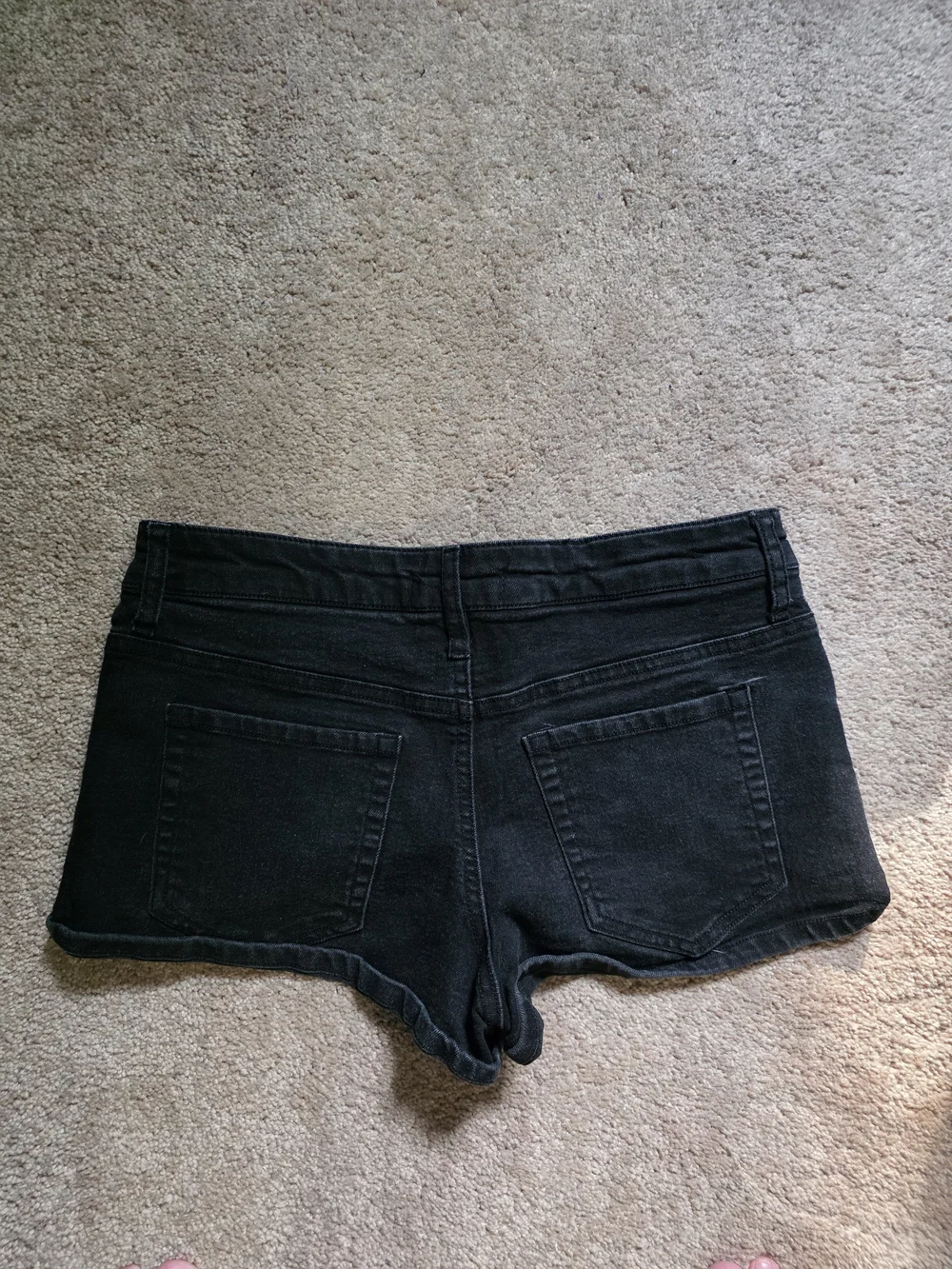 Forever 21 Black  Denim Shorts